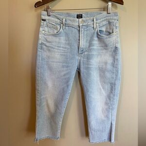 Citizens of Humanity Rocket Crop High Rise Skinny Capris Size 30